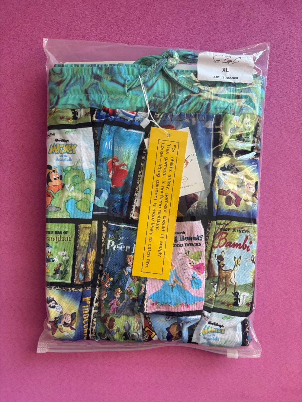 XL Golden Books Bamboo Jogger